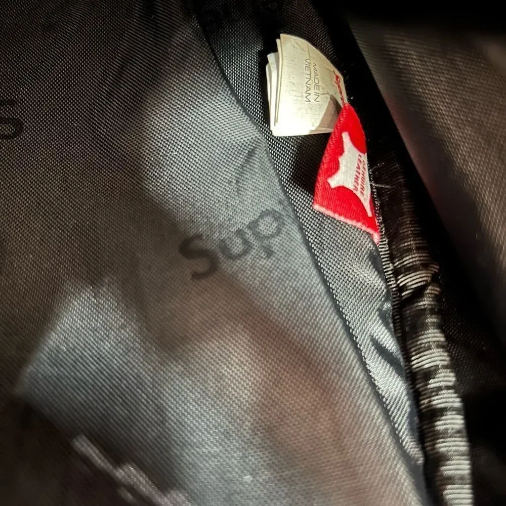 Supreme Black Backpack